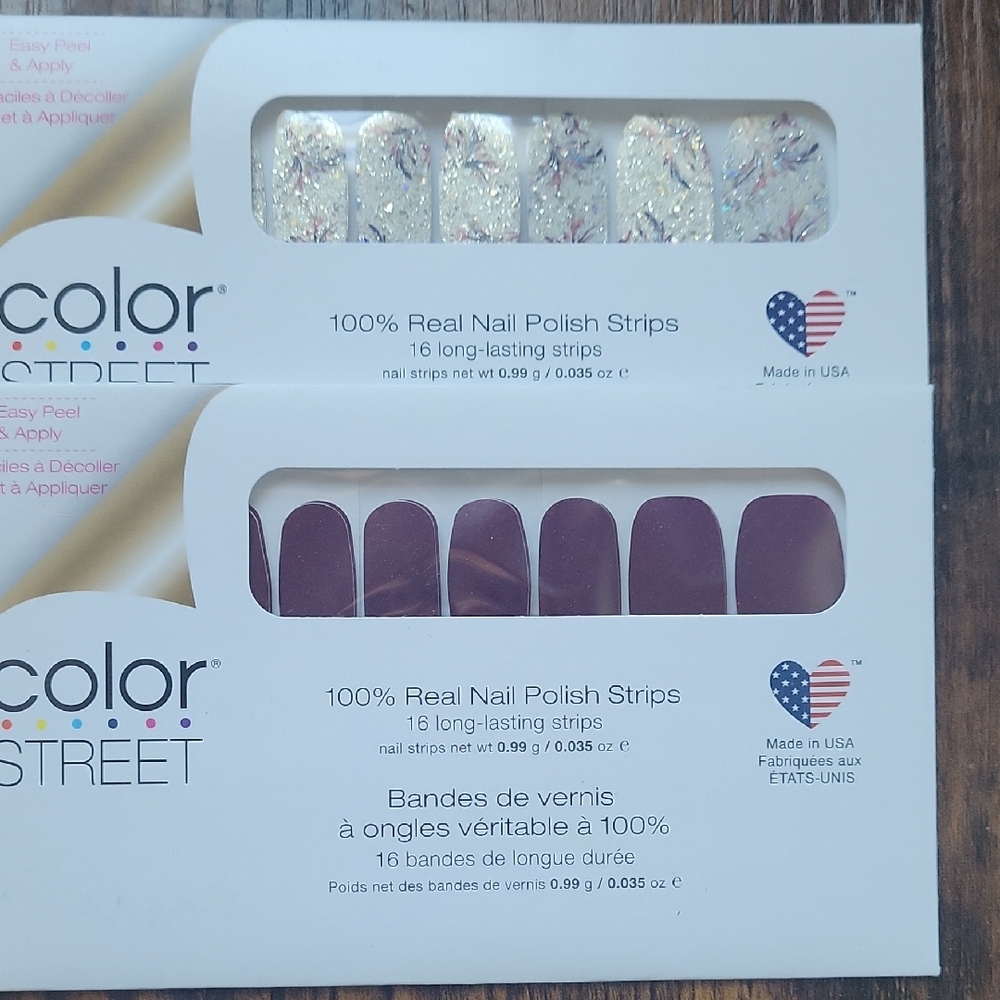 Color Street Nail Polish Strips Set